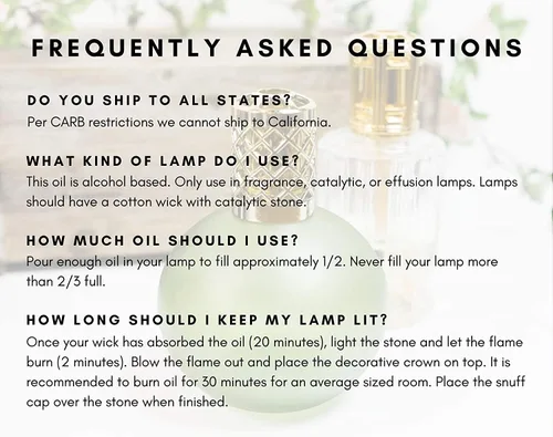 Vista 8 de Sophia's Recambios de aceite para lámpara de fragancia ámbar, aceite de fragancia para lámparas Redolere, aceite de lámpara perfumada para lámparas