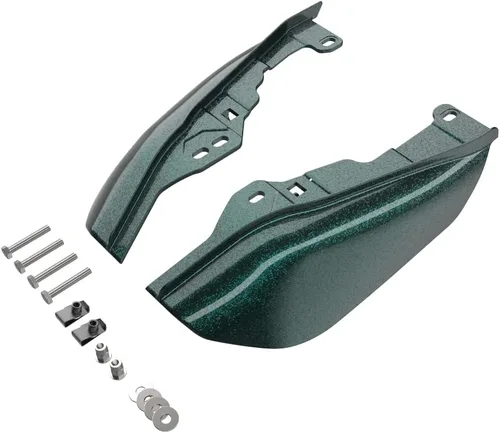 Vista 77 de Advanblack Deflectores de aire Road Glide de marco medio 2024 compatibles con Harley Touring Street Glide, Road King, Electra Glide, 2009-2025
