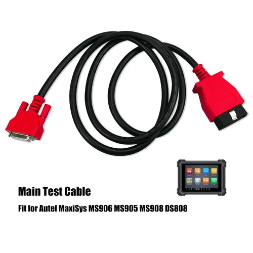 Vista 2 de Cable de prueba principal para Autel MaxiSys MS906 MS905 MS908 DS808 DS808KIT Cable de prueba de diagnóstico de 16 pines