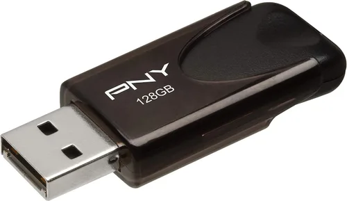 Vista 11 de PNY, modelo Attaché 4 - Unidad de memoria flash USB 2.0 de 16 GB, Negro