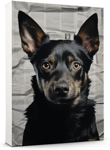 Vista 92 de Thuan Affenpinscher - Póster de lienzo con tus fotos, arte de pared para decoración del hogar, regalo conmemorativo para amantes de las mascotas