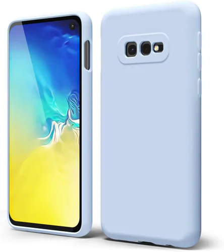 Vista 363 de oakxco Funda para teléfono Samsung Galaxy S8 de silicona líquida, delgada y fina de gel de goma suave TPU cubierta protectora simple llana