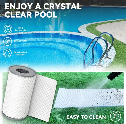Vista 6 de Paquete de 3 filtros reutilizables tipo A o C, filtro de piscina sobre el suelo, solo cartucho de repuesto adecuado para filtro de piscina