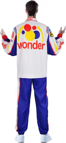 Vista 2 de Conjunto de mono Ricky Bobby Talladega Nights adecuado para adultos y niños