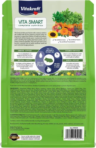 Vista 2 de Vitakraft Vita Smart Hamster Food - 2 libras