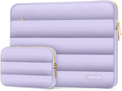 Vista 18 de MOSISO Funda para laptop de 13.3 pulgadas, 13-13.3 pulgadas funda de Marrón
