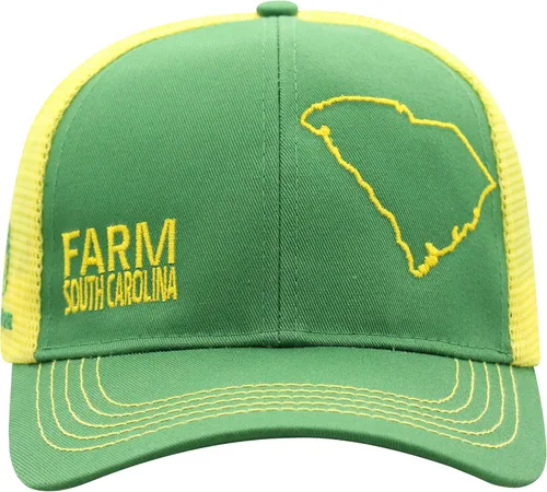Vista 109 de John Deere Gorra de béisbol con logotipo y malla trasera con contraste, para hombre
