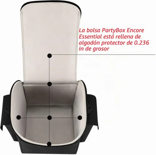 Vista 4 de Funda de viaje para JBL Partybox Encore/Encore Essential