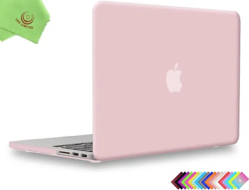 Vista 63 de UESWILL Funda de Carcasa Rígida Mate Compatible con MacBook Pro (Retina, 13 pulgadas, principios de 2015/2014/2013/finales de 2012), Modelo Negro