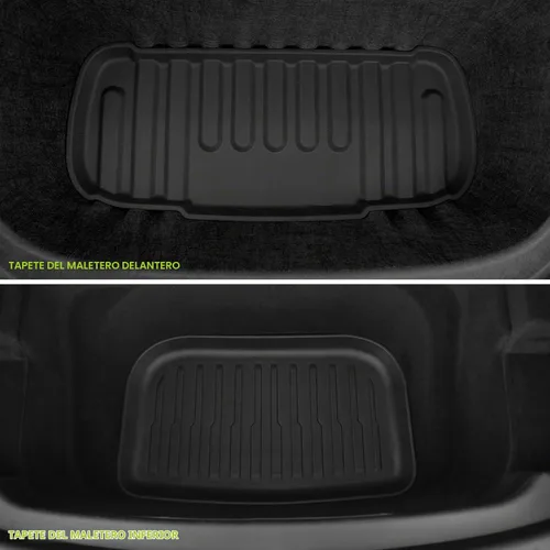 Vista 6 de 7PCS Floor Mats for 2025 2026 Tesla Model Y Standard Accessories