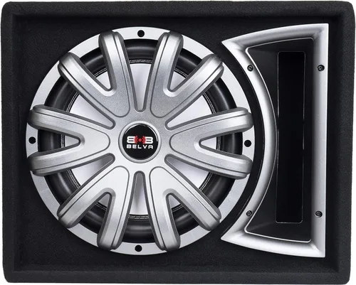 Vista 3 de BELVA BLB112LED Subwoofer de coche con puerto cargado de 12 pulgadas y 750 W con LED multicolor y control remoto