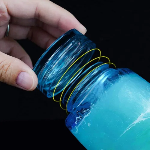 Vista 9 de Moldes de resina de 4 estilos para manualidades, tarro de almacenamiento de botellas con tapa, kit de moldes de epoxi de cristal, herramienta