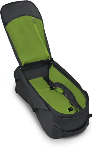 Vista 5 de Osprey Europe Mochila Farpoint 70 para hombre, color gris Tunnel Vision