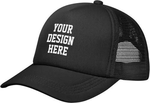 Vista 2 de Sombrero personalizado tu diseño aquí, sombrero personalizado diseña tu propio sombrero clásico para hombre y mujer camionero
