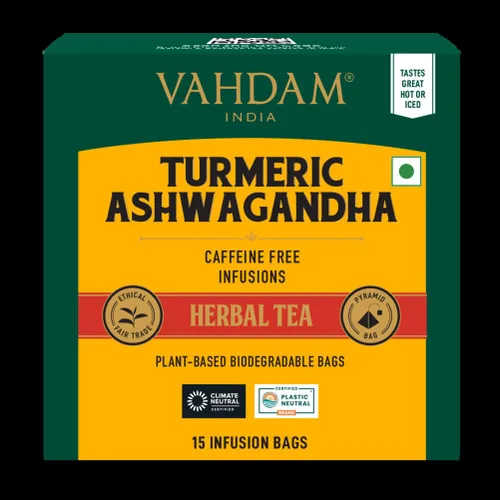 Vista 35 de VAHDAM - Bolsas de té negro Assam (100 unidades) con alto contenido de cafeína, sin gluten, bolsas de té de hojas sueltas enteras Fuertes