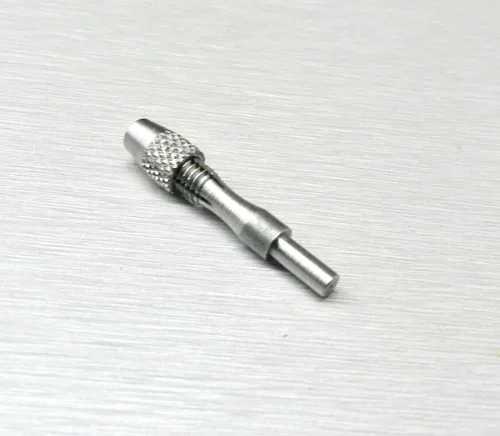 Vista 5 de Micro Chuck A-MC2 Mini Mandril Chuck Adaptador Herramienta Rotativa 1/8 Mango Hecho en Estados Unidos por JTS