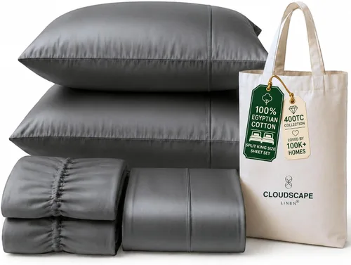 Vista 105 de CLOUDSCAPE LINEN Sábanas de cama individuales de lujo 100% algodón egipcio 01. blanco