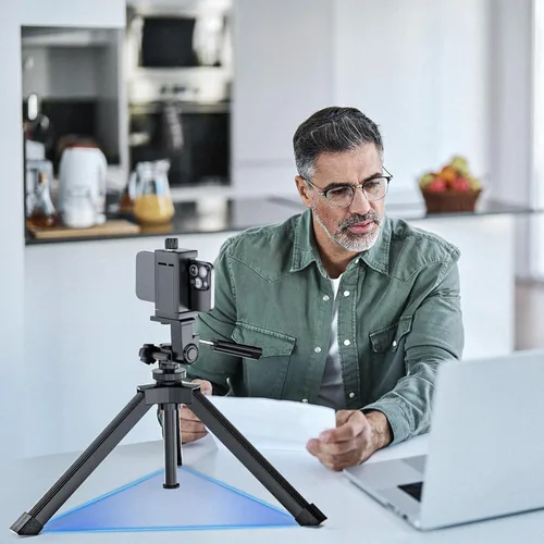 Vista 8 de Gosky Alcance ajustable resistente del trípode de la sobremesa binoculares telescopio cámaras DSLR otro dispositivo