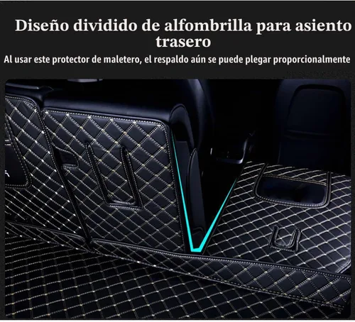 Vista 3 de ZYCHUANGYING Alfombrilla para Maletero de Coche Compatible con Porsche MacanElectric 2024 2025 Alfombrilla de Carga Ajuste a Medida para Todo Clima