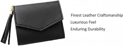 Vista 15 de Cartera con tarjetero RFID para mujer, billetera delgada, plegable, multitarjeta, con cremallera, monedero