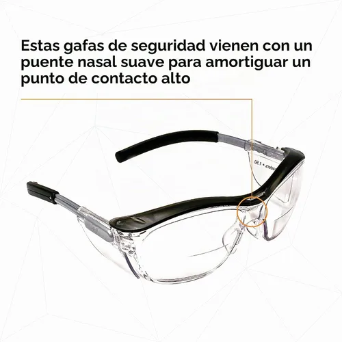 Vista 5 de Gafas de protección 3M Nuvo Reader, Transparente, 1