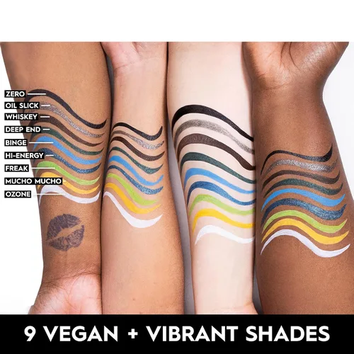 Vista 6 de Urban Decay 24/7 Inks Easy Ergonomic Liquid Eyeliner Pen - Vibrant Liners Fine Tip Graphic Eye Liner - Water-resistant, Smudge-resistant, Matte &