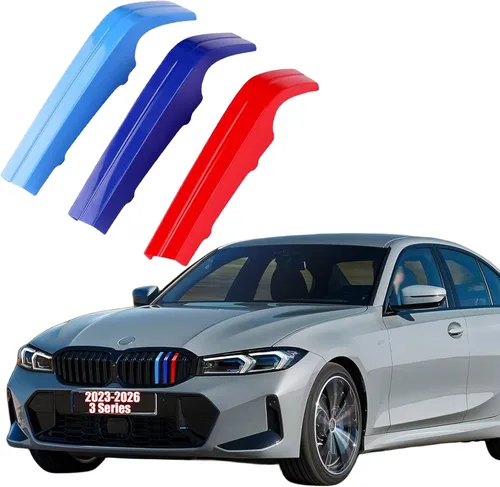 Vista 12 de Insertos de Parrilla Automotriz para BMW Serie 3 E92 E93 320i 325i 330i 335i 2006-2009 (Solo Compatible con 14 Vigas), Accesorios de Parrilla Frontal