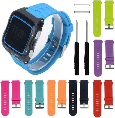 Vista 3 de Correa para Garmin Forerunner 920XT, correa de repuesto de silicona suave para Garmin Forerunner 920XT