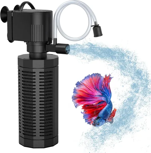 Vista 7 de 4 unidades de esponja de repuesto para filtros internos de acuario OQTTNEO