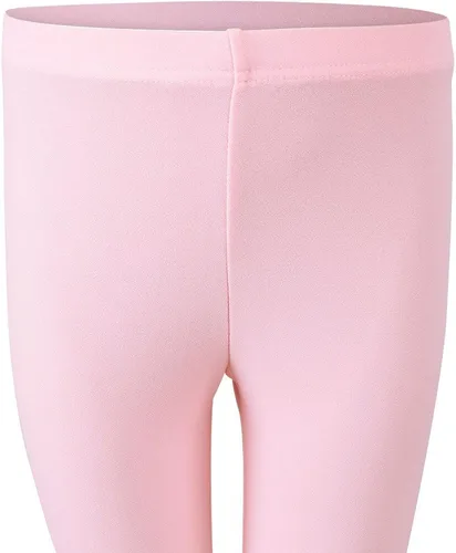 Vista 5 de TFJH E - Maillot de gimnasia de terciopelo de manga larga para niñas