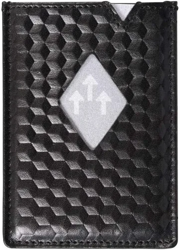 Vista 2 de EXENTRI WALLET - Ciudad, Negro (Black Cube), Pequeña, Minimalista