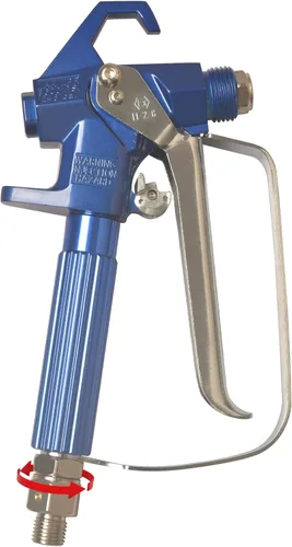 Vista 2 de Pistola pulverizadora sin aire G5 con protector y punta 517 para pulverizadores de pintura sin aire
