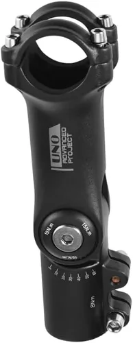 Vista 7 de BESNIN Vástago de bicicleta ajustable de 0 a 120 grados para vástago de 1.252 in 3.543 in/4.331 in, vástago ajustable de MTB para bicicleta