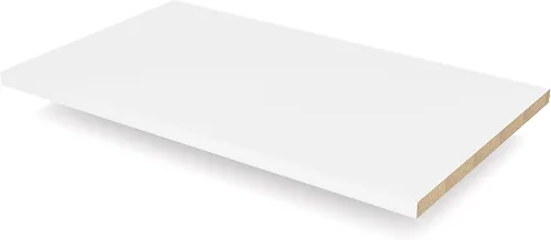 Vista 5 de Estantes Personalizados, de 1,9 cm de Grosor en Melamina, Cortados a Medida, Totalmente Personalizables hasta 65 Pulgadas de Ancho y hasta 24