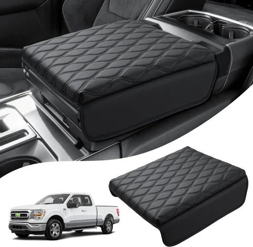 Vista 8 de Autorder Funda de consola central para Jeep Grand Cherokee 2011-2019 2020 2021, accesorios para reposabrazos, funda antiarañazos, almohadilla