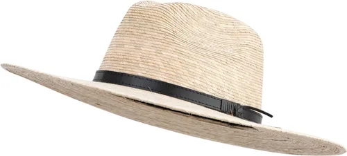 Vista 6 de Sombrero safari con trenza de palma para hombre Dk Palm