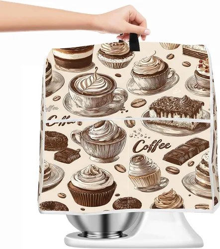 Vista 2 de Cubierta antipolvo de cocina compatible con batidora de pie de 4.5 Postre