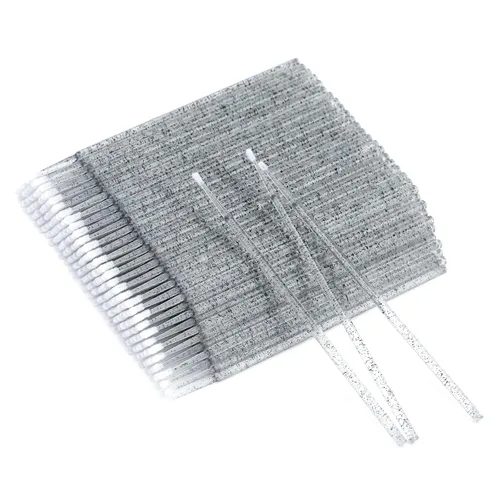 Vista 14 de G2PLUS Micro Hisopos - 100 piezas Hisopos de Algodón para Maquillaje, Aplicadores Desechables Negros Cepillo para Uñas, Delineador de Ojos