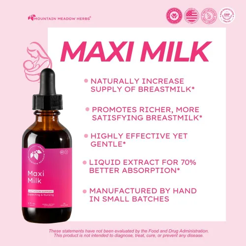 Vista 2 de Mountain Meadow Herbs Maxi-Milk Lactation Drops 2 oz
