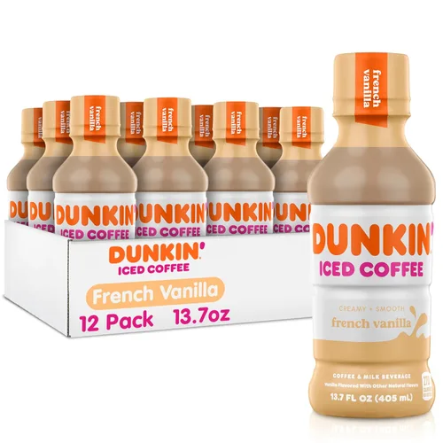 Vista 11 de Dunkin' Botella de café helado de caramelo, 13.7 onzas líquidas, paquete de 12