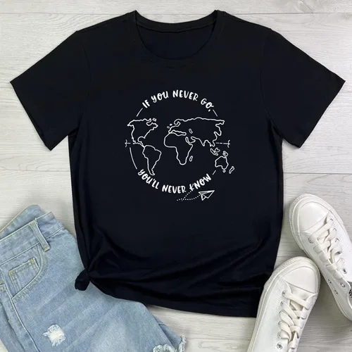 Vista 2 de ROSEPARK Camisetas gráficas lindas para mujer