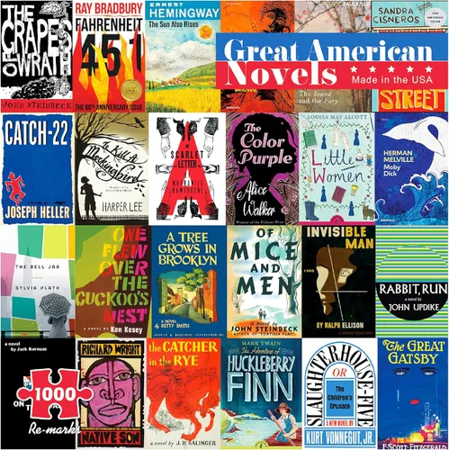Vista 12 de Re-marks British Classics - Rompecabezas literario de 1000 piezas para todas las edades