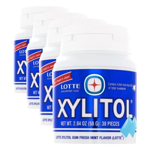 Vista 13 de Lotte Xylitol Blueberry Mint Gum 1.02 oz (paquete de 1)