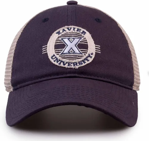 Vista 13 de The Game NCAA Snapback - Parche de malla - Comodidad clásica - Tamaño ajustable - Deja que todos sepan a qué equipo apoyas School seal patch with
