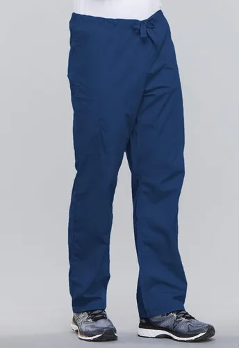Vista 6 de Cherokee Pantalón cargo para hombre y mujer con cremallera frontal y cordón ajustable 4100