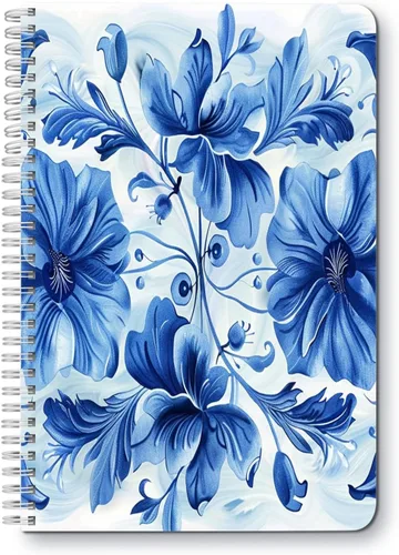 Vista 23 de Cuaderno de espiral, doble alambre en espiral, diario de composición escolar, suministros para la escuela y la oficina, 100 páginas, 5.71 x 8.26