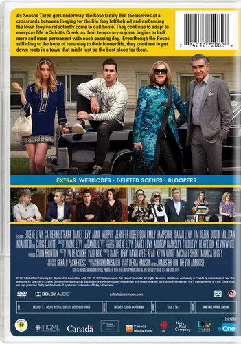 Vista 2 de Eugene Levy Catherine O Hara Dan Schitt's Creek Season 3 DVD - Nintendo Wii GameCube