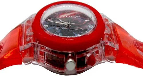 Vista 3 de Star Wars - Reloj de cuarzo de plástico y silicona, color rojo (modelo DAR3653)