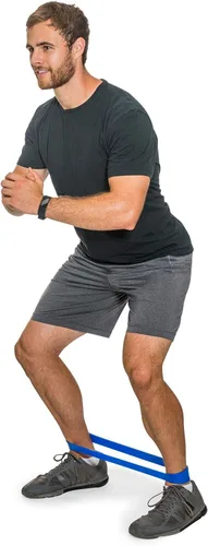 Vista 7 de Pure Band - Bandas de resistencia profesionales sin látex para entrenamiento, estiramiento, rehabilitación y terapia física, bandas elásticas