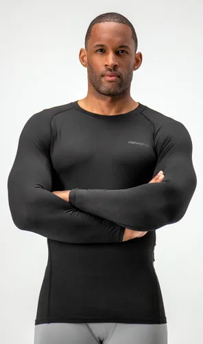 Vista 6 de DEVOPS - Camiseta térmica de compresión de manga larga para hombre (2 unidades)